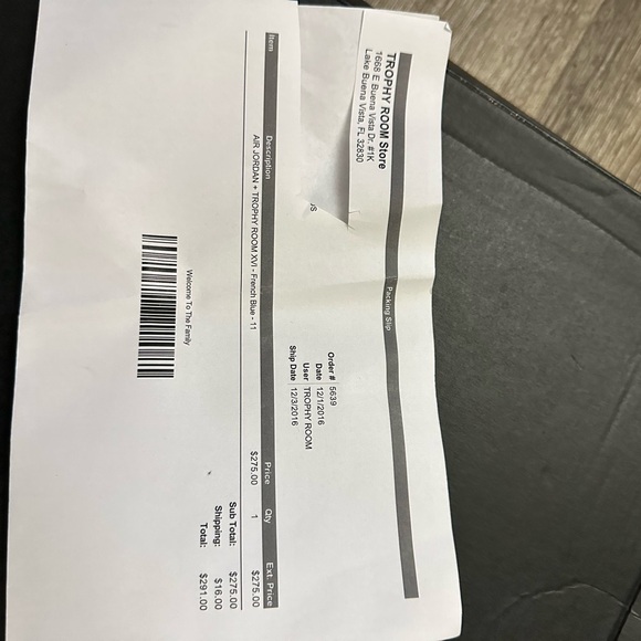 Nike Air Jordan Retro 16 Trophy Room - Picture 12 of 12